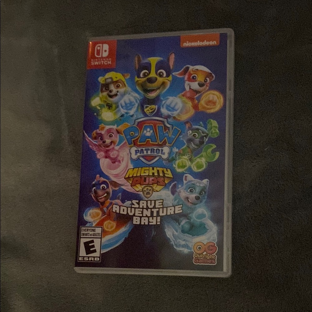 Paw Patrol Mighty Pups Nintendo Switch Game
